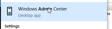 [PL] Windows Admin Center