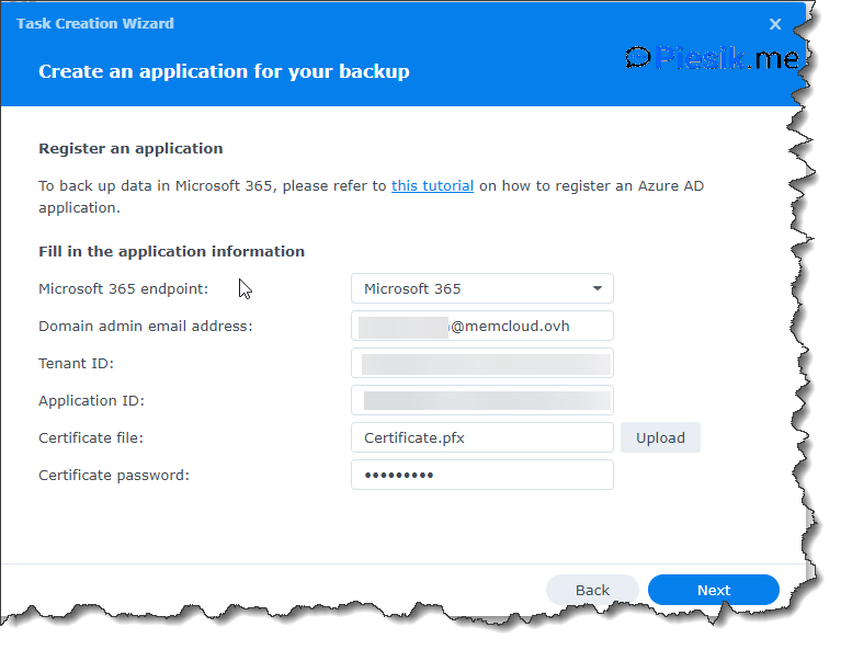 Active Backup for Microsoft 365 - Synology