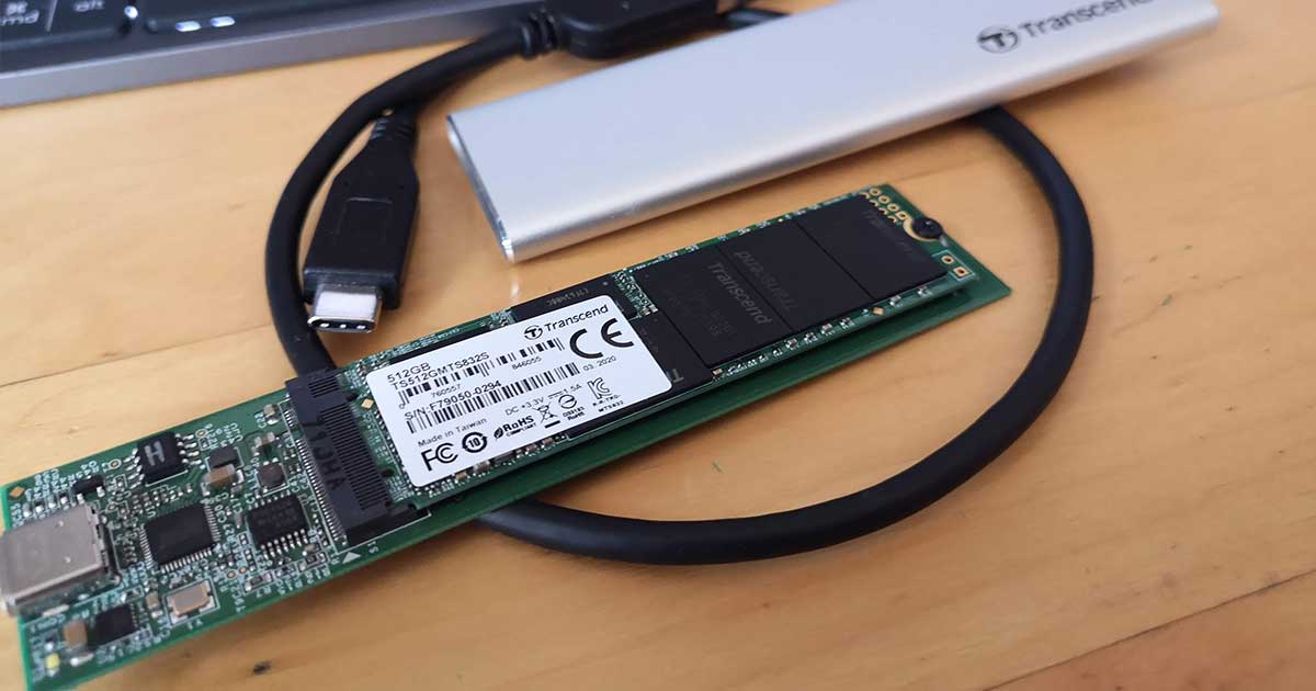 Review: Transcend TC-CM80S with NVMe SSD 832S 512GB