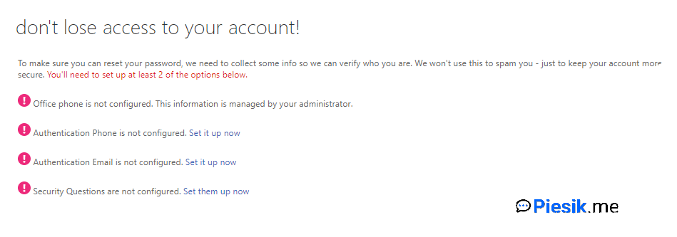 "[PL] Azure AD Self-Service Password Reset"