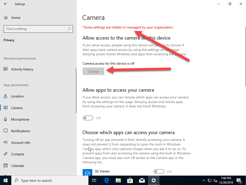 [PL] Blokada Kamery na Windows 10 – Intune